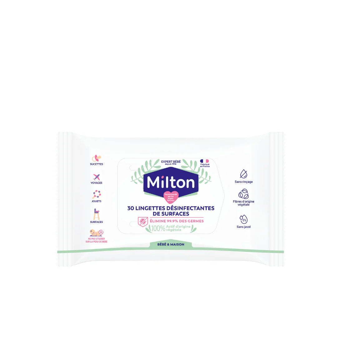 MILTON ANTIBACTERIAL SURFACE WIPES