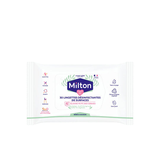 MILTON ANTIBACTERIAL SURFACE WIPES