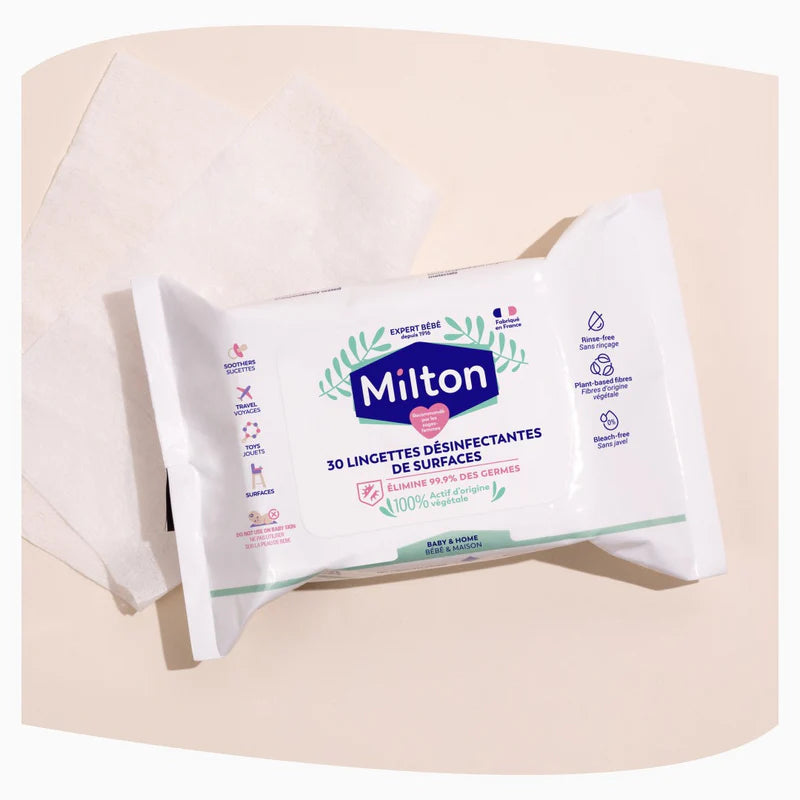 MILTON ANTIBACTERIAL SURFACE WIPES