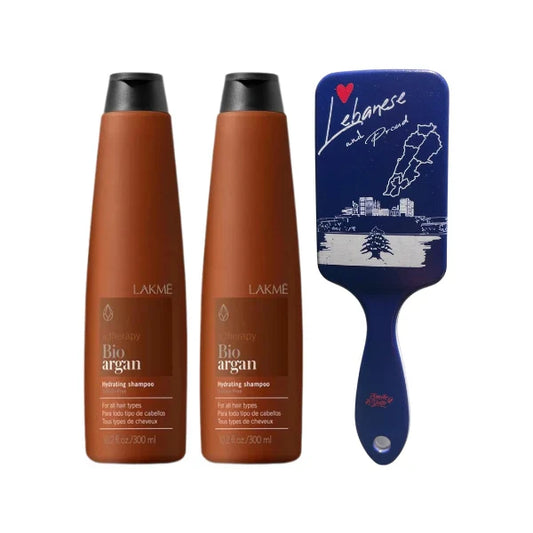 Duo Bio Argan Shampoo+ Free Hair Brush