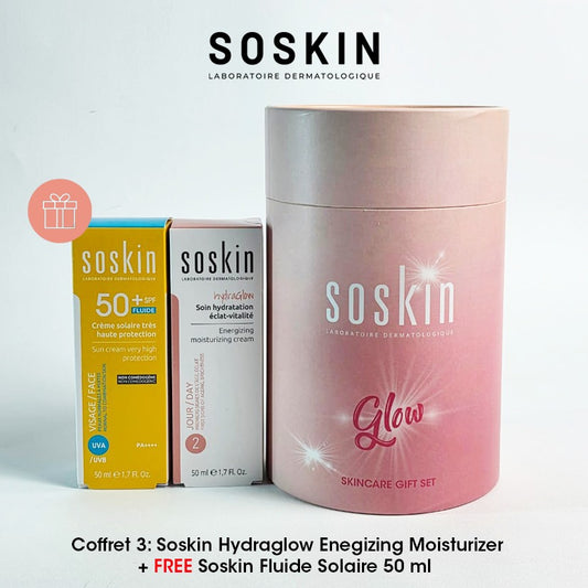 Buy Hydraglow Energizing Moisturizing Cream Get Sun Fluid SPF 50+ For Free