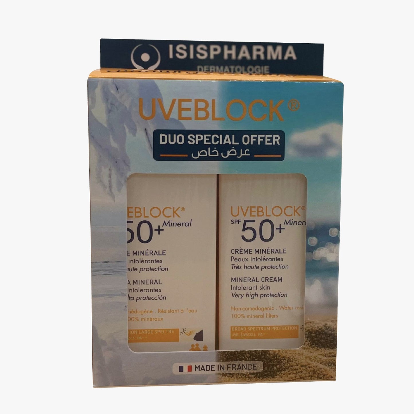 Uveblock Mineral Cream SPF 50+ Duo Offer