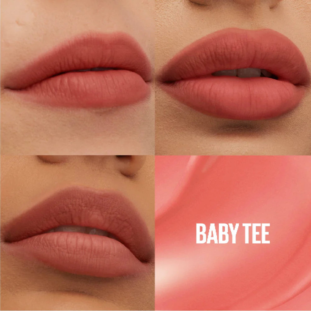 Maybelline Super Stay Teddy Tint Soft Blurred Matte Lip Tint | 12h Longwear, Transfer proof - Belle à Merveille