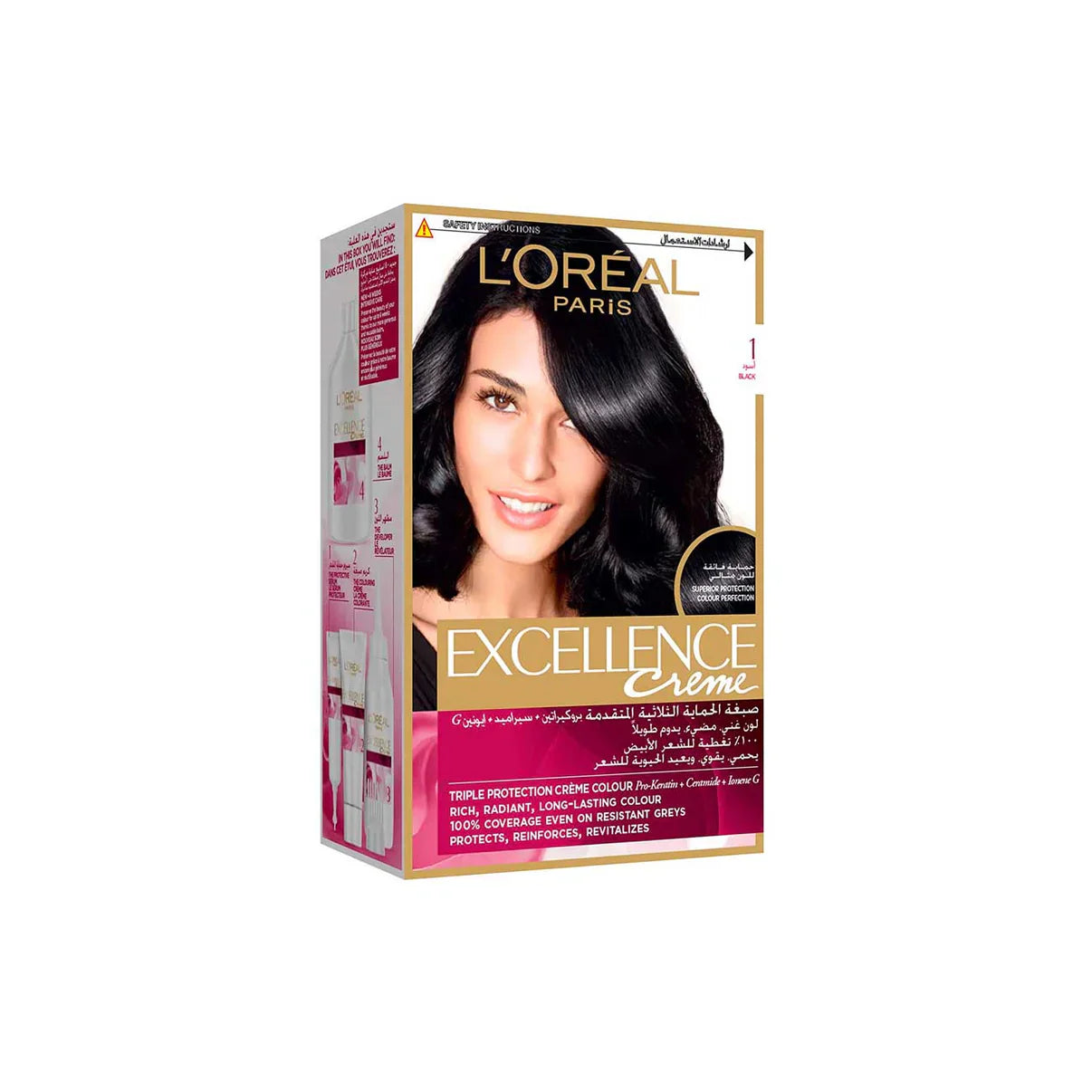L’Oréal Paris - Excellence Creme Triple Care and Protection - Permanent Hair Color -192ml - Belle à Merveille