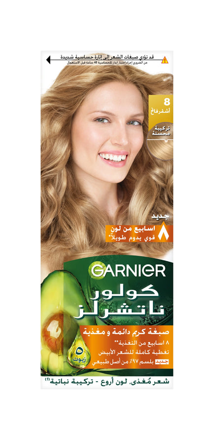 Garnier Color Naturals Nourishing Permanent Hair Color, Natural Long-Lasting Shiny Color - Belle à Merveille