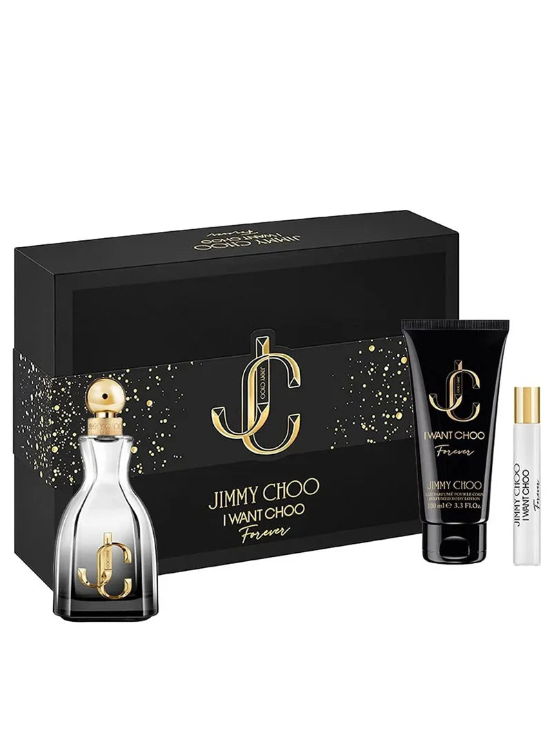 Jimmy Choo – I Want Choo Forever Femme Eau de Parfum Coffret 100 ml + 7.5 ml + Body Lotion 100 ml