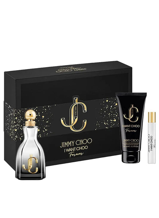Jimmy Choo – I Want Choo Forever Femme Eau de Parfum Coffret 100 ml + 7.5 ml + Body Lotion 100 ml