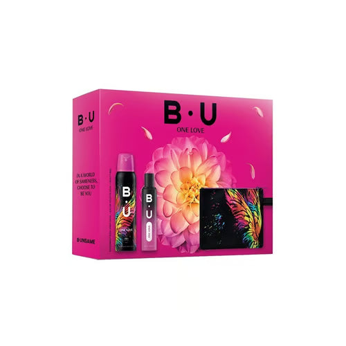 B.U. – One Love Eau de Toilette Set 50 ml + 150 ml Deodorant (Pouch)