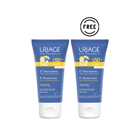 BÉBÉ 1st Mineral Cream SPF50+ Buy 1 Get 1 Free