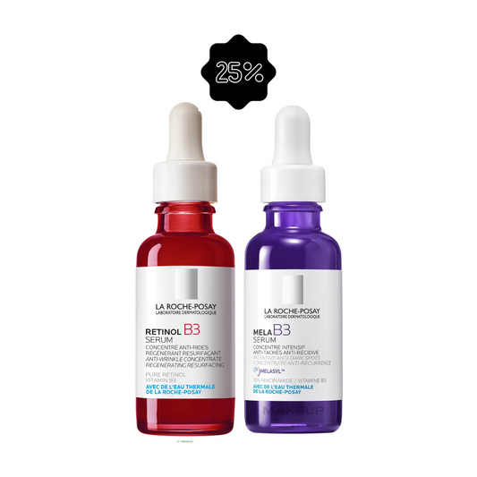 Mela B3 Serum + Retinol B3 Serum - Belle à Merveille