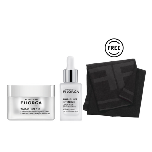 Time Filler Cream + Time Filler Intensive Serum + Free Filorga Bath Towel - Belle à Merveille