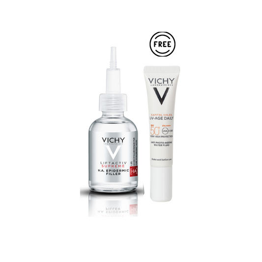 Liftactiv HA Epidermic Filler Serum + Free Capital Soleil UV Age Daily Sunscreen 15 ml