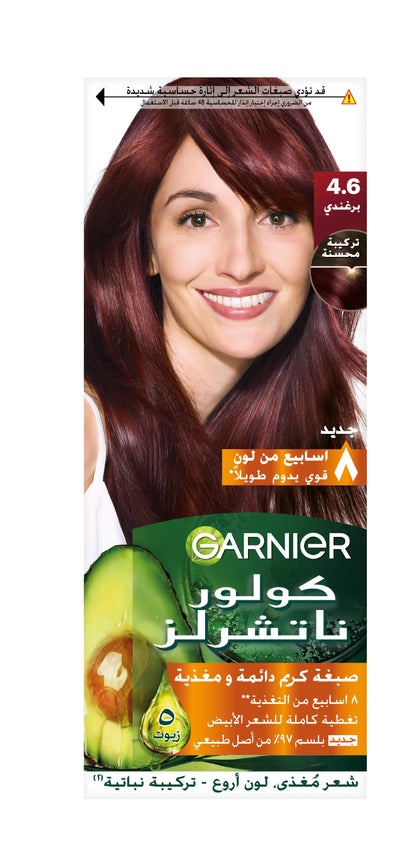 Garnier Color Naturals Nourishing Permanent Hair Color, Natural Long-Lasting Shiny Color - Belle à Merveille