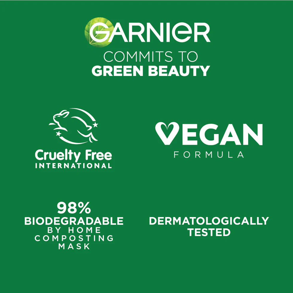 Garnier Ultra Doux Papaya Vegan Hair Food 3in1 Mask for damaged hair, Boosted with Vitamins C, E & F 390ml - Belle à Merveille