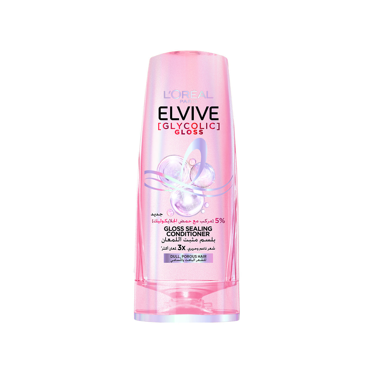 L’Oréal Paris, Elvive, Glycolic Gloss Conditioner, Glossing treatment, 5% [Gloss Complex] with Glycolic Acid, 200ml