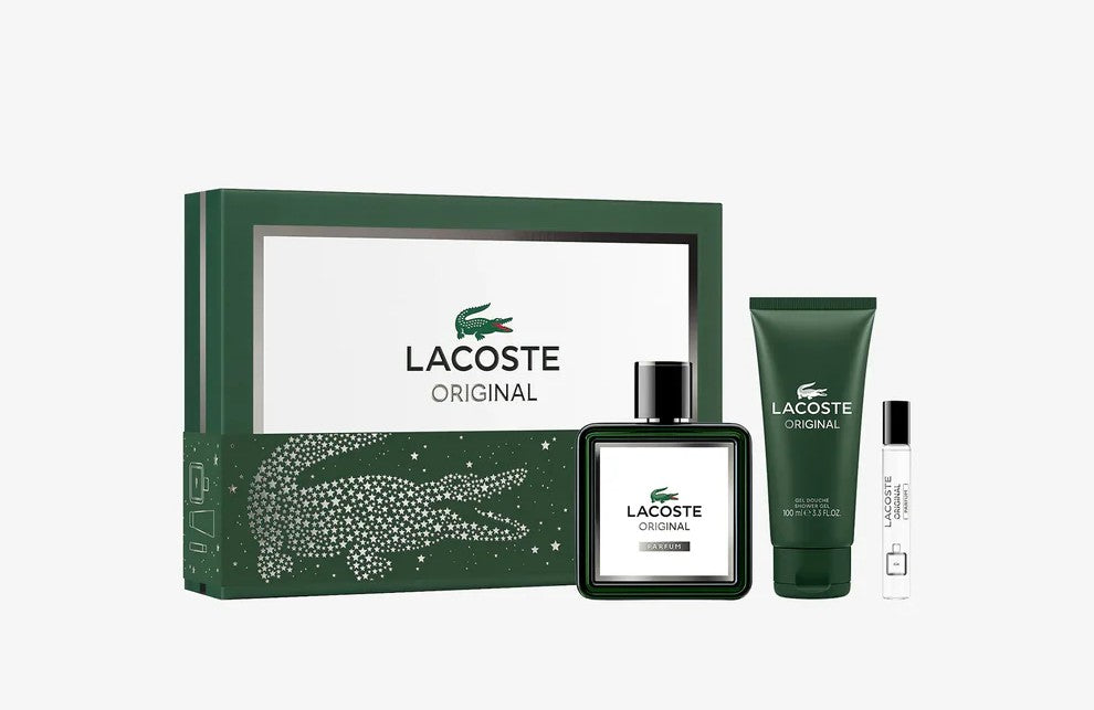 Lacoste – Original Homme Coffret Parfum 100 ml + 7.5 ml + Shower Gel 100 ml