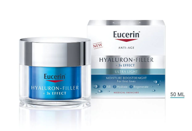 Hyaluron Filler 3 Effect Ultra Light Moisture Booster Night