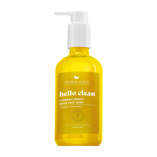Hello Clean Turmeric Bright Aqua Face Wash 250 ml