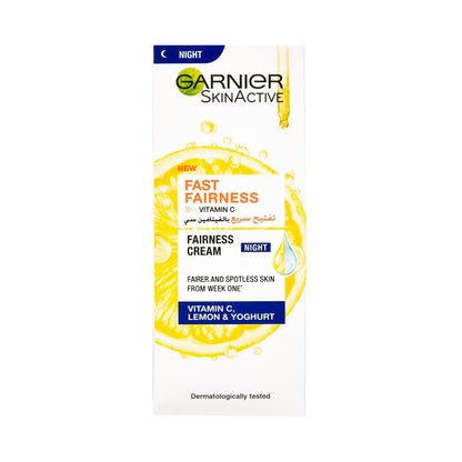 Garnier Fast Bright Vitamin C Brightening Night Cream - Belle à Merveille