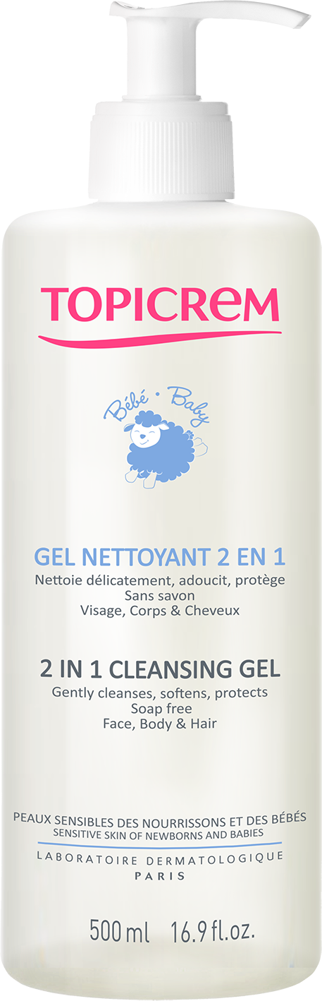 2 in 1 Cleansing Gel for Babies 500ml