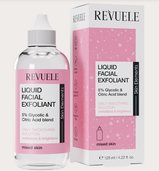 Liquid Facial Exfoliant 5 % Glycolic and Citric Acid Blend