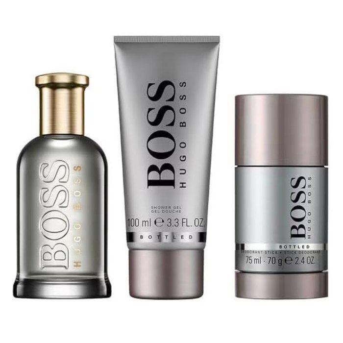 Hugo Boss - Boss Bottled Homme Eau de Parfum Coffret 100 ml + Shower Gel 100 ml + Deodorant Stick 70 g