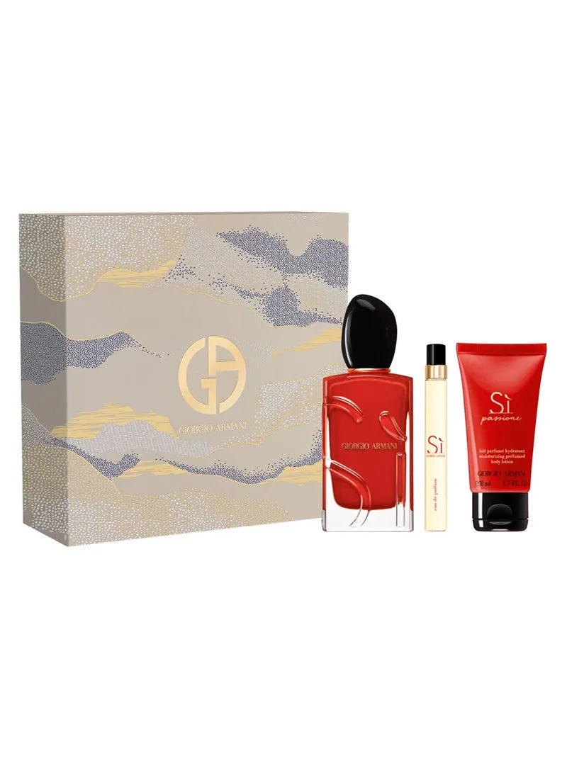 Giorgio Armani – Sì Passione Femme Set Eau de Parfum 100 ml + 10 ml + Body Lotion 50 ml