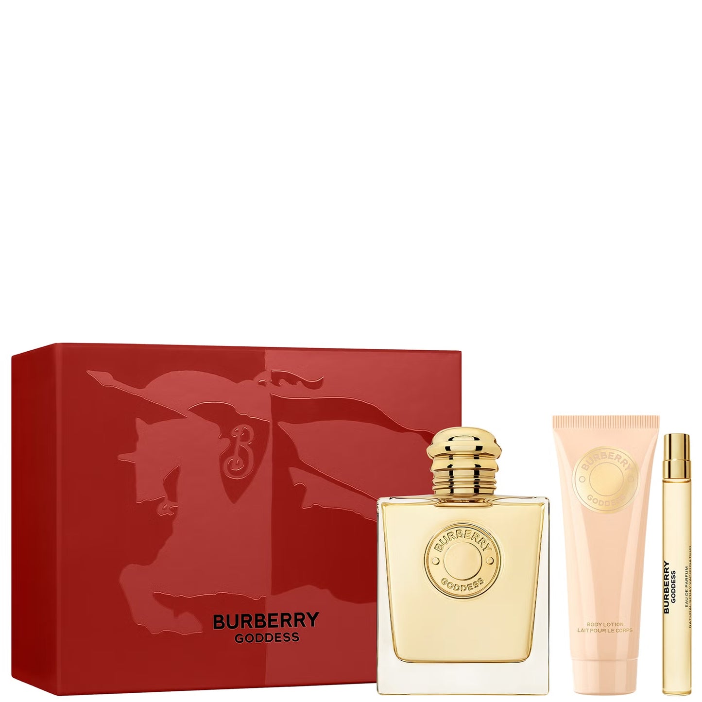 Burberry – Gold Eau de Parfum Set 100 ml + 10 ml + 75 ml Body Lotion