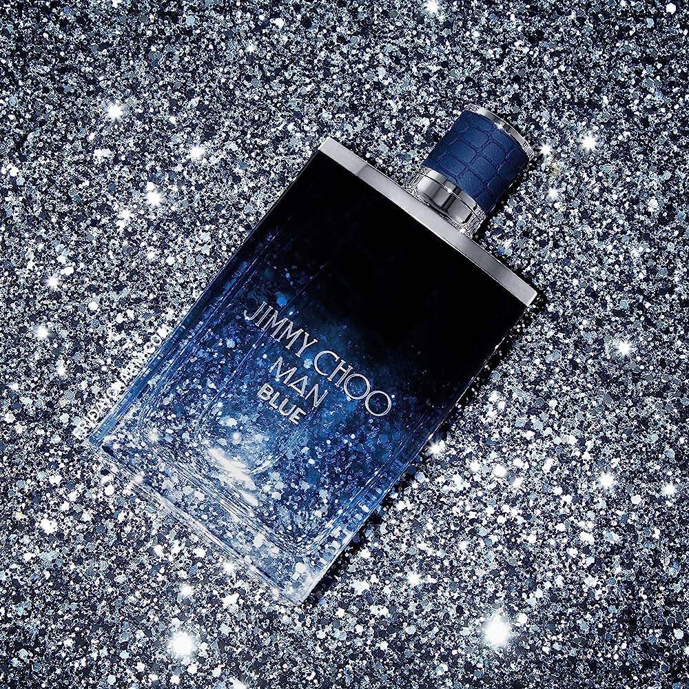 Jimmy Choo – Man Blue Homme Coffret Eau de Toilette 100 ml + 7.5 ml + Shower Gel 100 ml