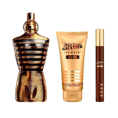 Jean Paul Gaultier – Le Male Elixir Parfum Homme Coffret 125 ml + 10 ml + Shower Gel 75 ml  I prefer this response