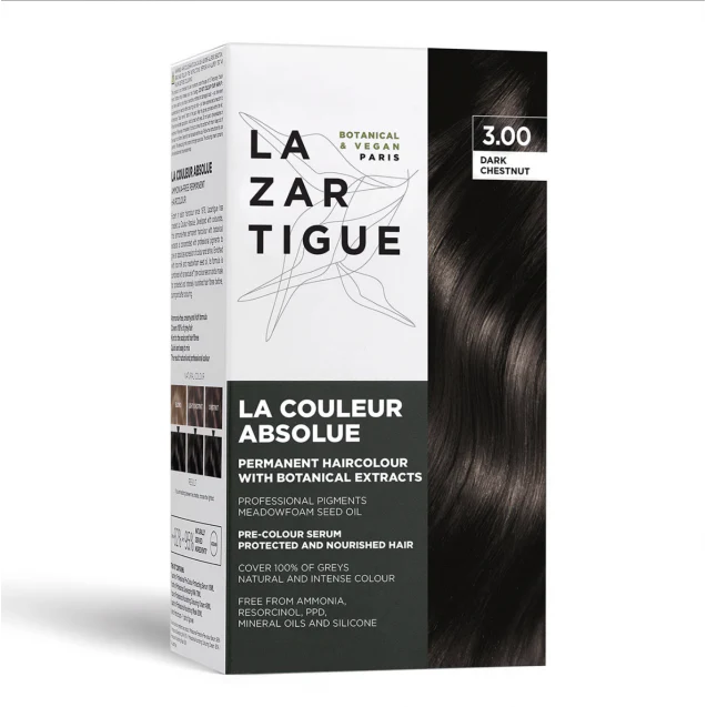 La Couleur Absolue Permanent Hair Colour 3 Dark Chestnut - Belle à Merveille