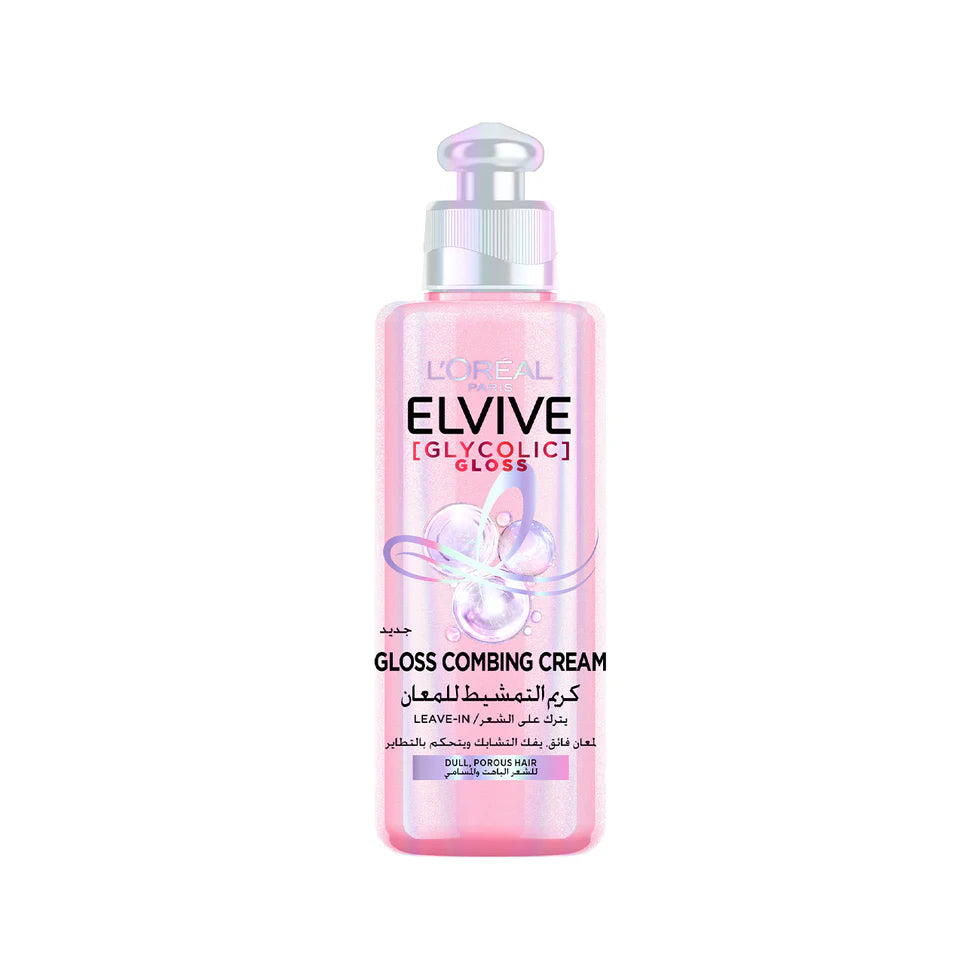 L’Oréal Paris, Elvive, Glycolic Gloss Conditioner, Glossing treatment, 5% [Gloss Complex] with Glycolic Acid, 200ml