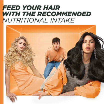 Garnier Ultra Doux Papaya Vegan Hair Food 3in1 Mask for damaged hair, Boosted with Vitamins C, E & F 390ml - Belle à Merveille