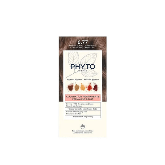 Phytocolor 6.77 Light Brown Cappuccino