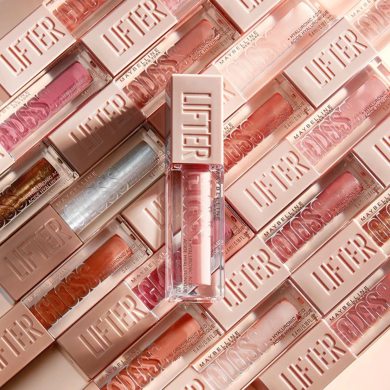 Maybelline New York Lifter Gloss, Lip Gloss Makeup With Hyaluronic Acid For Smooth And Hydrated Lips - Belle à Merveille