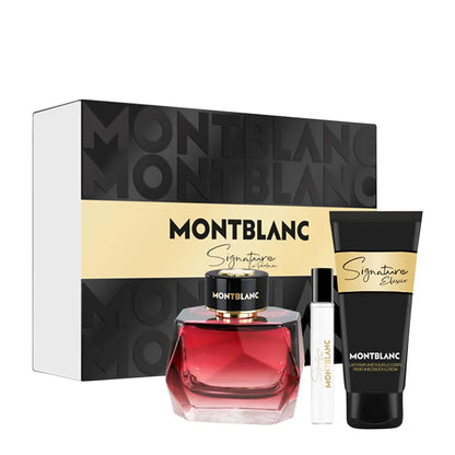 Montblanc – Signature Elixir Femme Coffret Eau de Parfum 90 ml + 7.5 ml + Body Lotion 100 ml