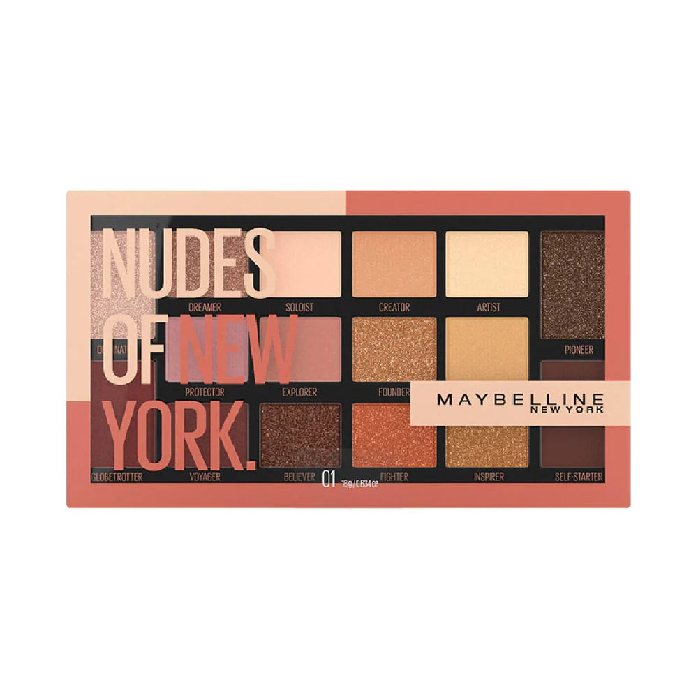 Maybelline New York - Nudes of New York Eye Shadow Palette - Belle à Merveille