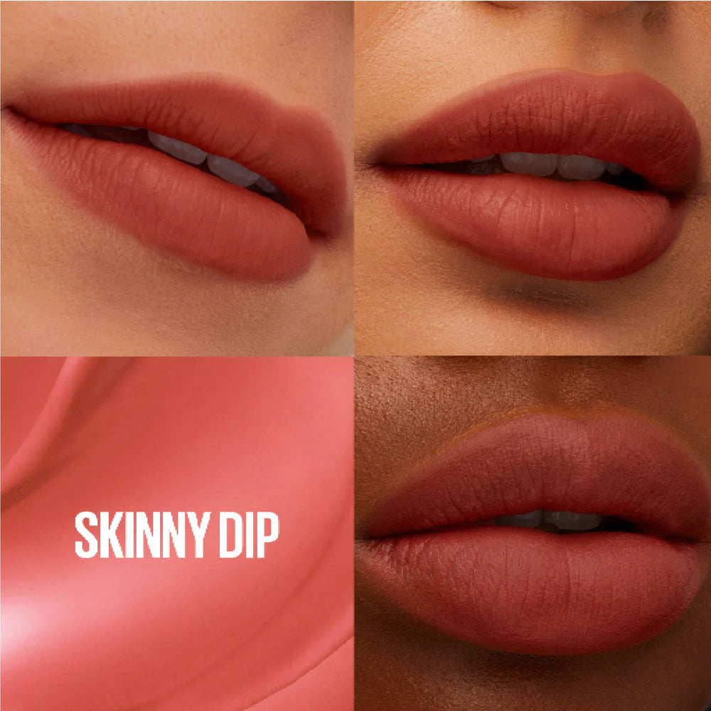 Maybelline Super Stay Teddy Tint Soft Blurred Matte Lip Tint | 12h Longwear, Transfer proof - Belle à Merveille