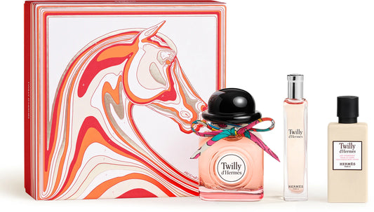 Hermès – Twilly d’Hermès Eau de Parfum Set for Women 85 ml + 15 ml + 40 ml Body Lotion