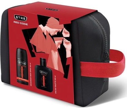 STR8 - Red Homme Eau de Toilette Coffret 100 ml + Deodorant 150 ml (Pouch)