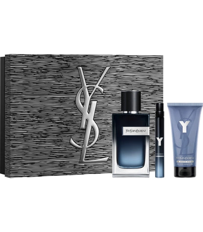 Yves Saint Laurent- Y Homme Eau de Parfum Coffret 100 ml + 10 ml + Shower Gel 50 ml